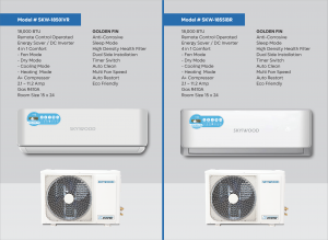 SPLIT AIR CONDITIONER Model # SKW-1855iBR