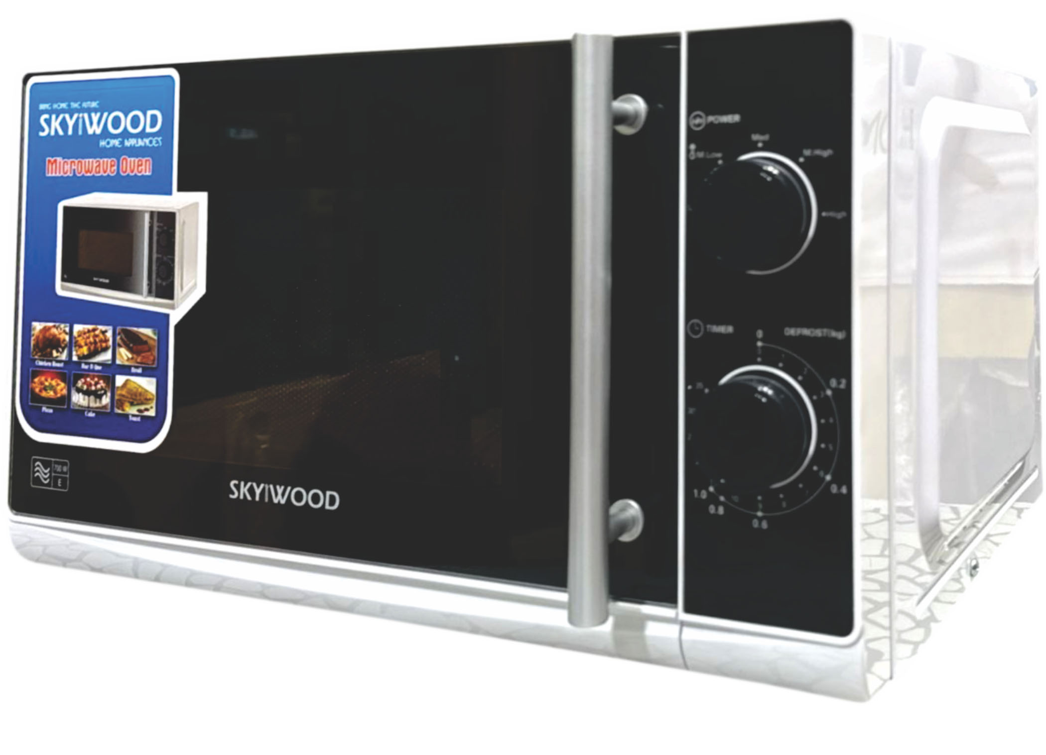 2 in 1 | Microwave / Defrost Model # SDG-8720WH